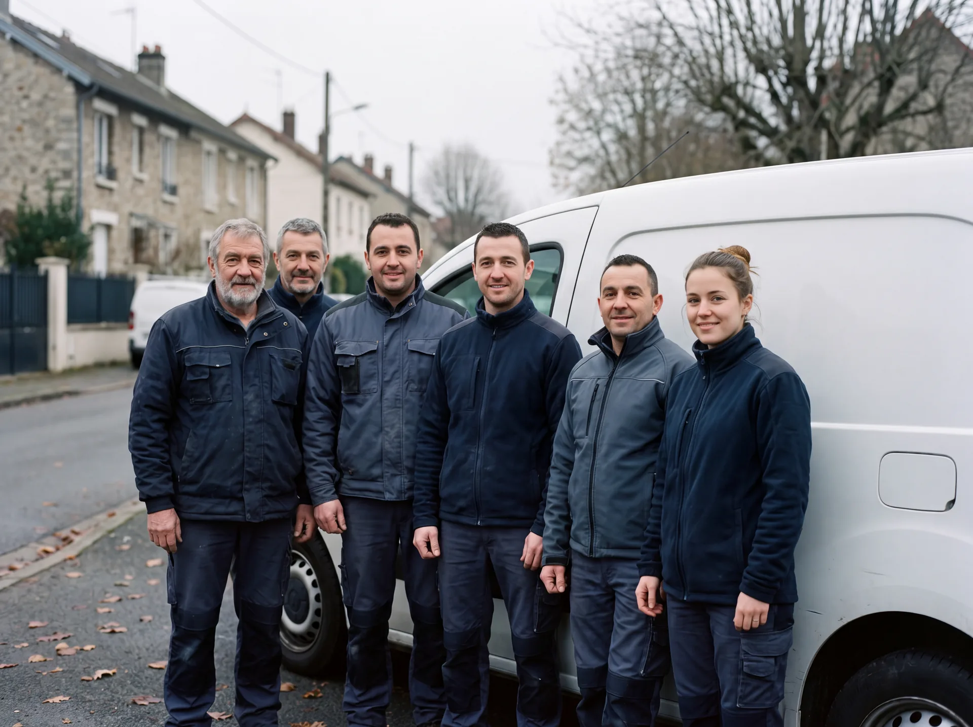 L'équipe de techniciens Climprotech, photo d'illustration.